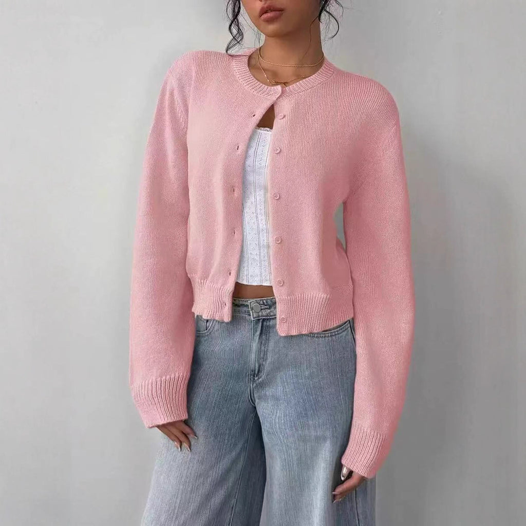 Women's Multi-Color Long-Sleeved Knitwear - Autumn/Winter Collection