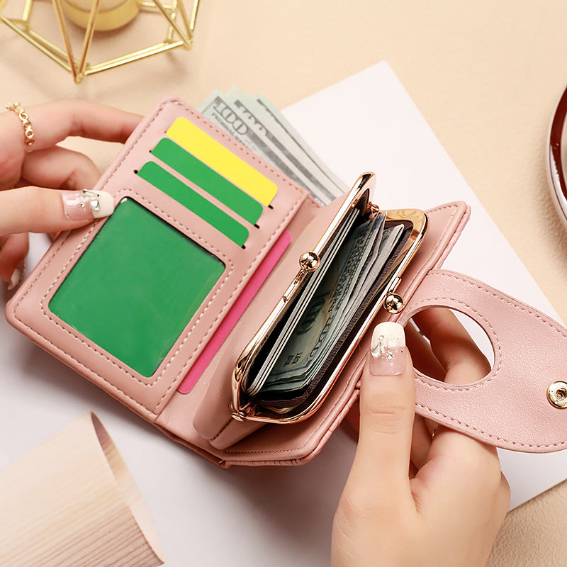 New Women's Multi-Card Holder – Compact ID & Card Slot Storage Bag