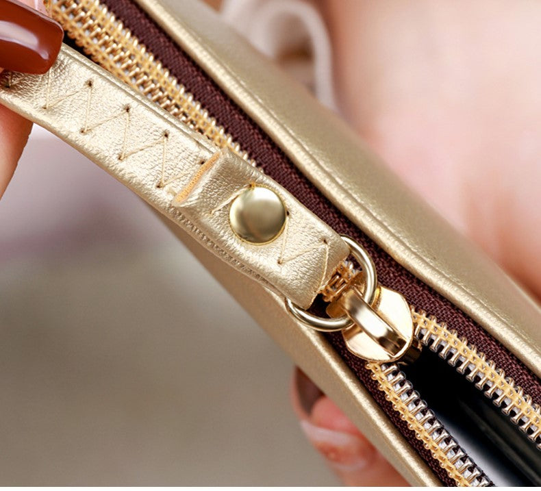 New Zipper Phone Bag Women’s Clutch Coin Purse Wallet – Multi-Compartment Wristlet