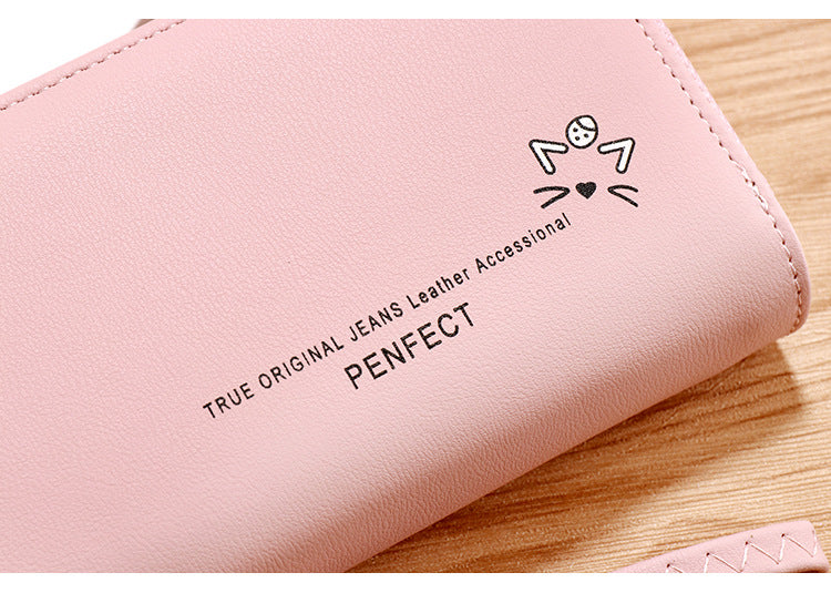 New Women's Double Zipper Wallet – Long, Large Capacity, Trendy Double-Layer Clutch Bag