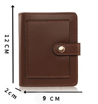 Wallet Women's Short Pendant Multi-Card Coin Purse – Mini ID & Card Bag, Fashion Multifunctional