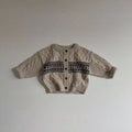 Versatile Kids Knit Cardigan Top