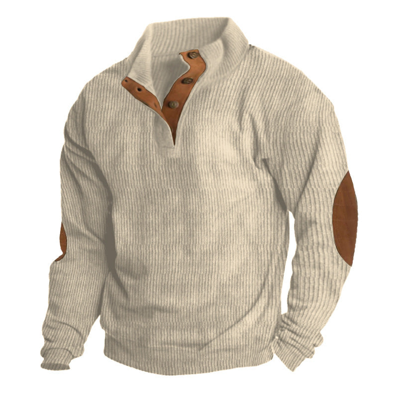 Stand Collar Outdoor Long Sleeve Casual Wear