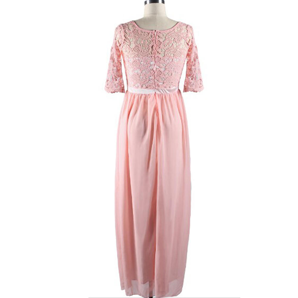 Women Prom Wedding Long Chiffon Party Dresses