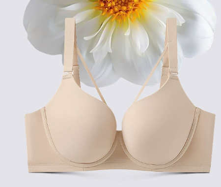 Seamless Lift Support Steel Ring Bra