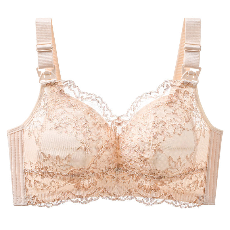 Soft Cotton Wireless Nursing Support Bra