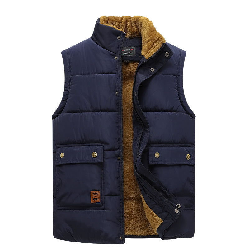 Men’s Velvet Cotton Waistcoat Vest