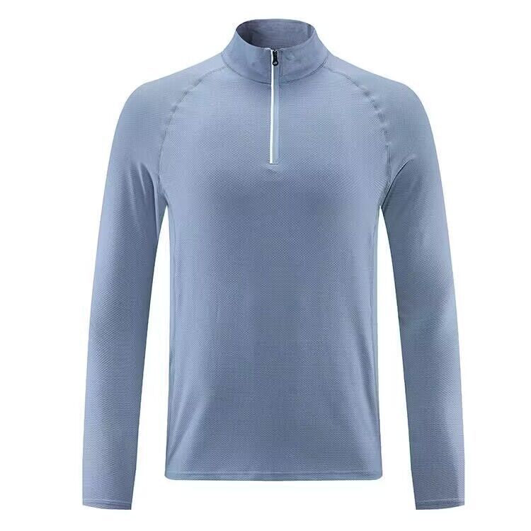 Men Quick Dry Half Zip Training Top