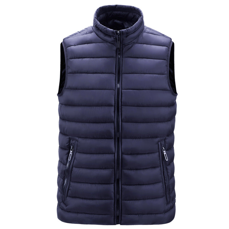 Men’s Lightweight Cotton Ribbed Casual Vest