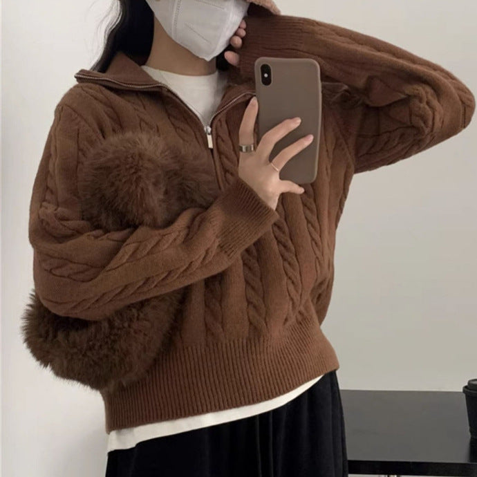 Women's Cardigan Pullover Sweater (5)