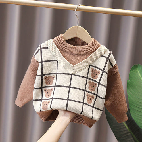 Boys Versatile Knit Base Top