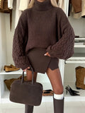 Women's Solid Color Casual Sweater