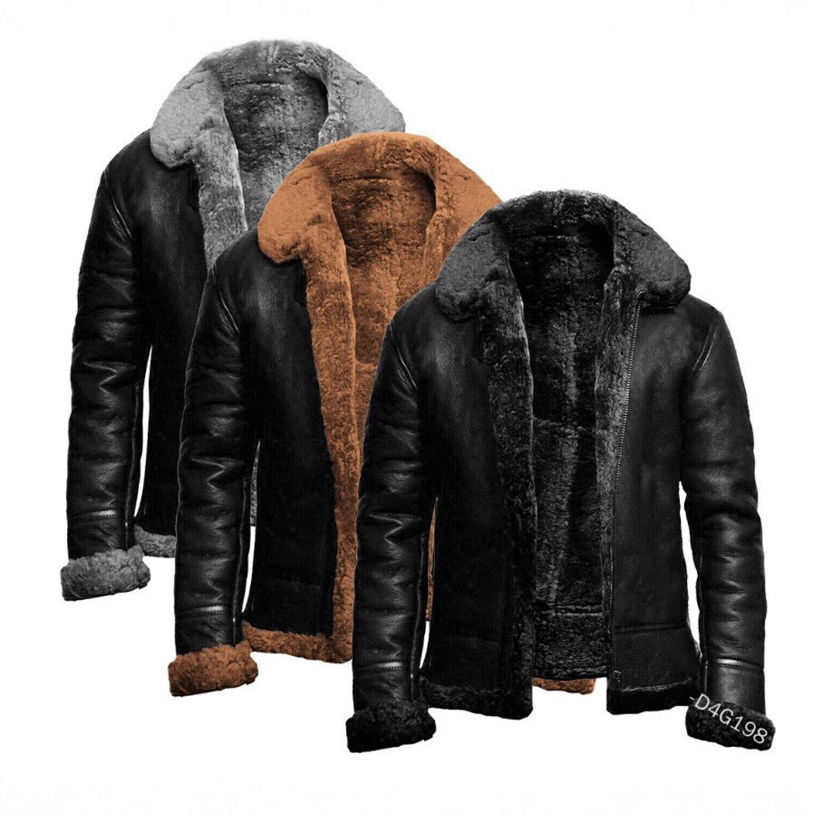 Warm Lined Long Sleeve Winter Jacket