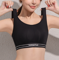 Seamless Shiny Back Support Sports Bra