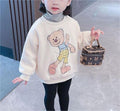 Cozy Velvet Sweater for Baby Girls
