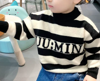 Boys Soft Knit Pullover Sweater