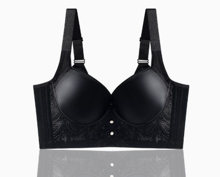 Seamless Jacquard Adjustable Support Bra