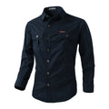 Men’s Casual Workwear Long Sleeve Shirt