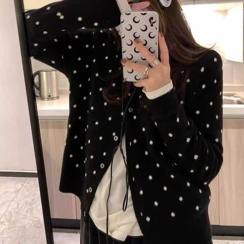 Women's Cardigan Pullover Sweater (3)