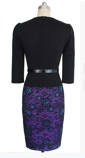 Elegant Slim-fit Women Dress