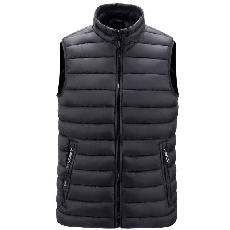 Men’s Lightweight Cotton Ribbed Casual Vest