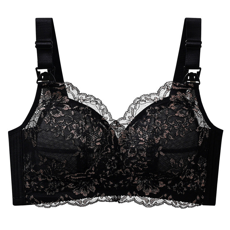 Soft Cotton Wireless Nursing Support Bra