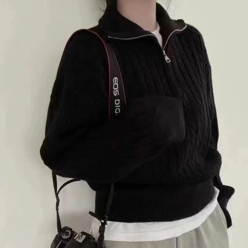 Women's Cardigan Pullover Sweater (5)