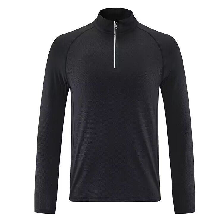 Men Quick Dry Half Zip Training Top
