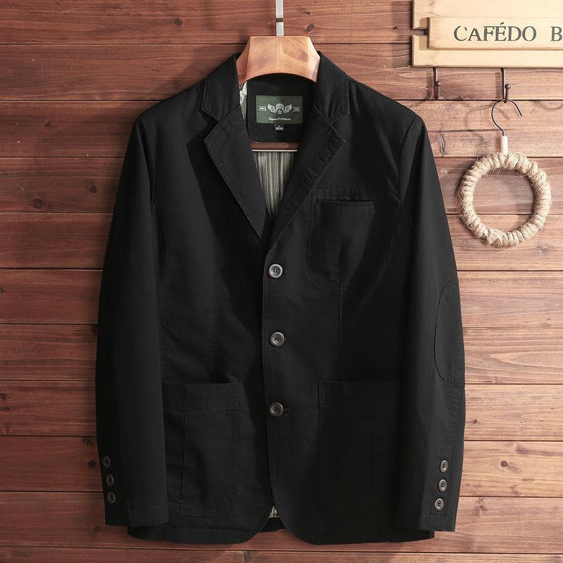 Men Casual Loose Fit Suit Jacket
