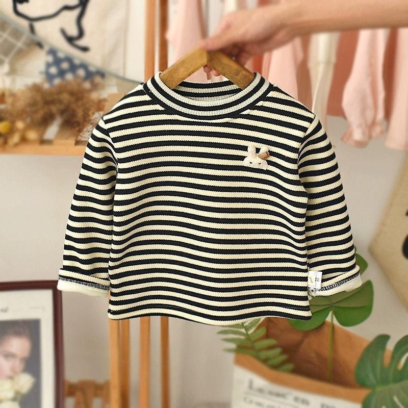 Fleece Lined Kids Stripe Top