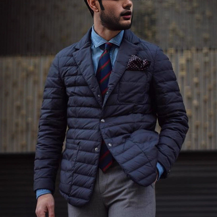 Men’s Fashion Cotton-Padded Jacket