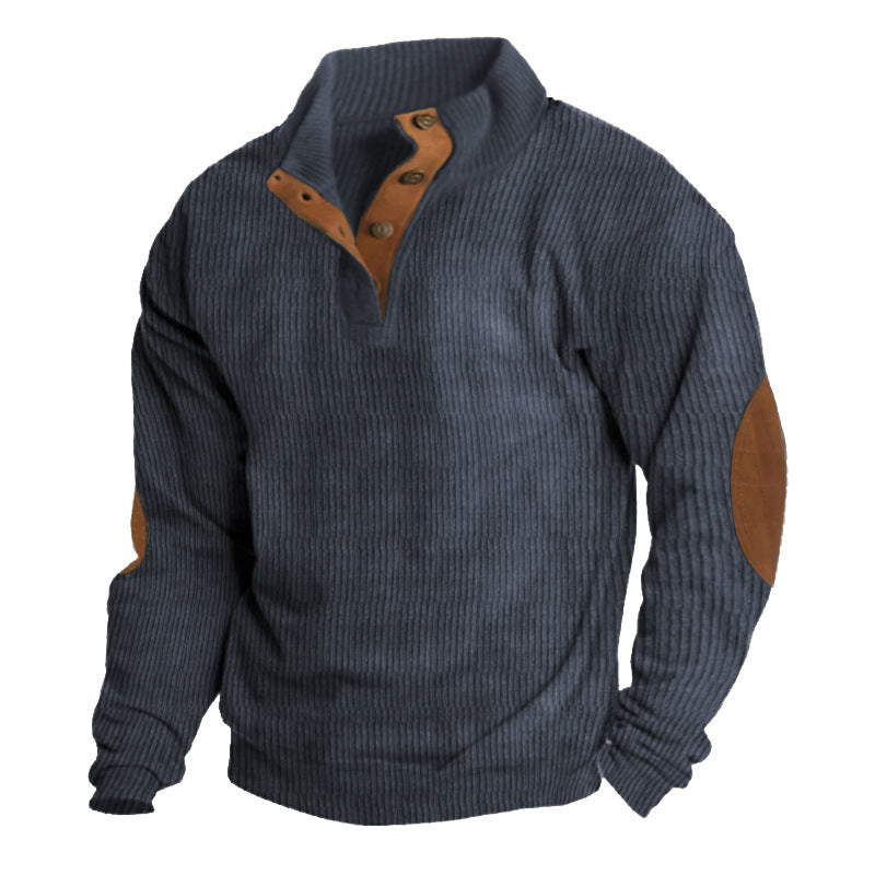 Stand Collar Outdoor Long Sleeve Casual Wear