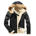 Men’s Faux Fur Warm Integrated Jacket