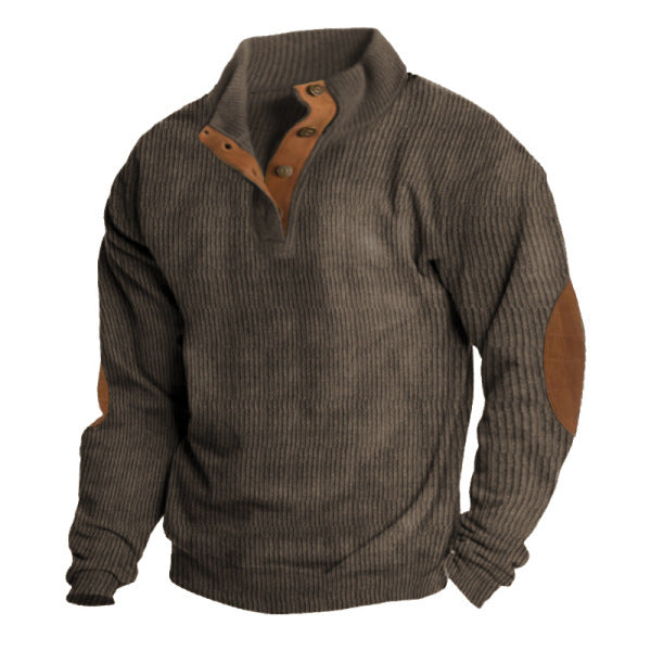 Stand Collar Outdoor Long Sleeve Casual Wear