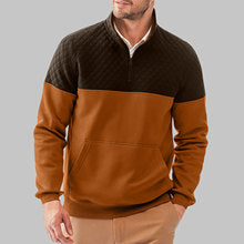 Color Match Half-Zip Outdoor Men’s Sweater