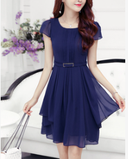 Women Chiffon Cocktail Dress