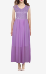 Women Sleeveless Long Prom Dress