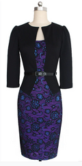 Elegant Slim-fit Women Dress