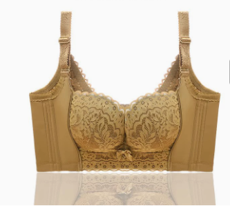 Adjustable Gathering Support Bra for Women