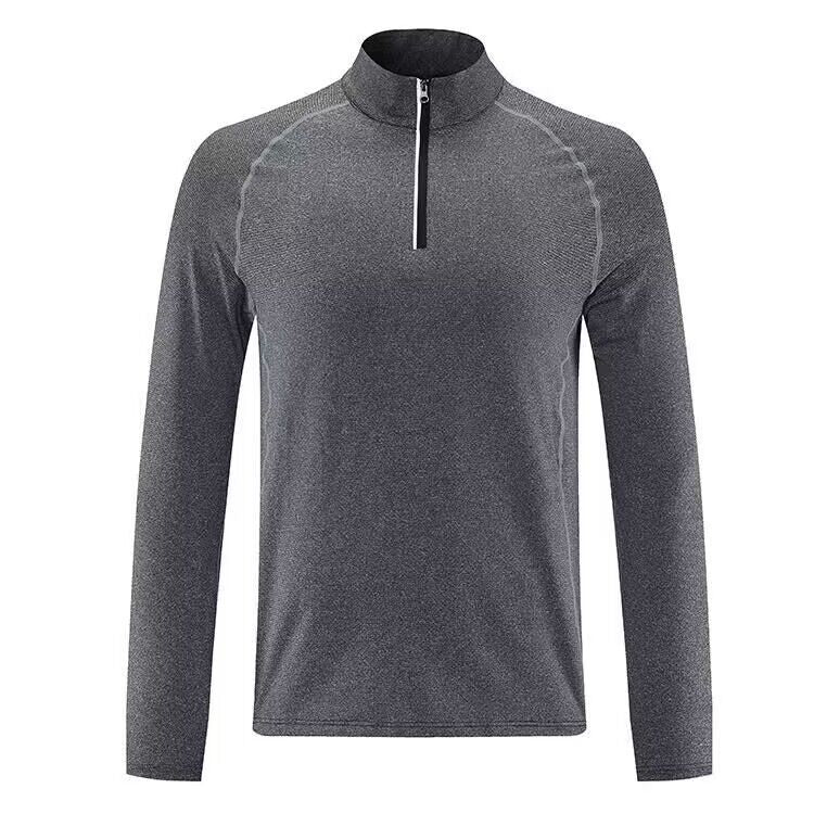 Men Quick Dry Half Zip Training Top