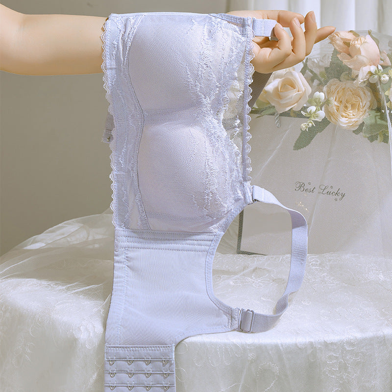 Breathable Support Strapless Tube Bra