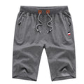 Loose Elastic Waist Mid Length Casual Shorts for Men