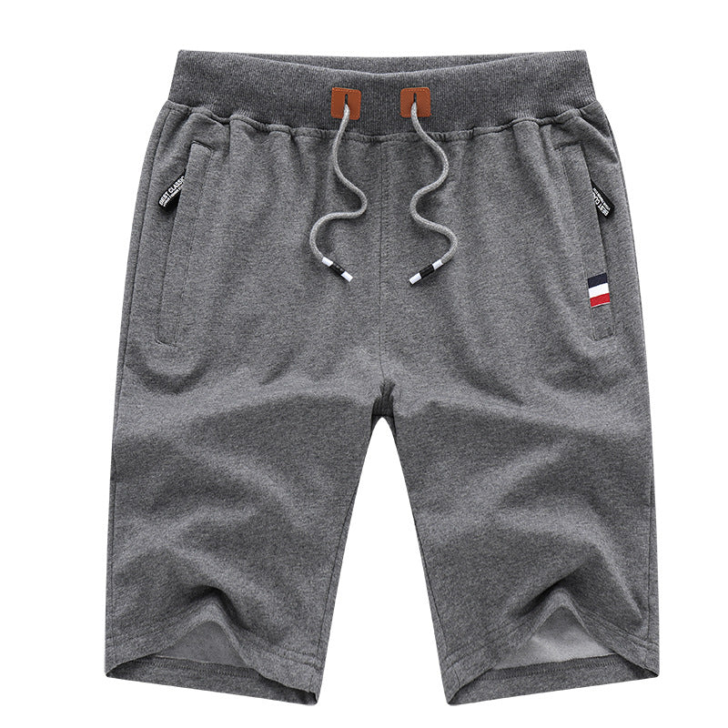 Loose Elastic Waist Mid Length Casual Shorts for Men