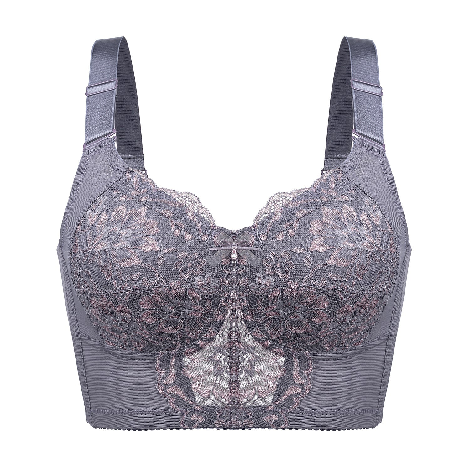 Lightweight Sheer Full Cup Support Bra Set