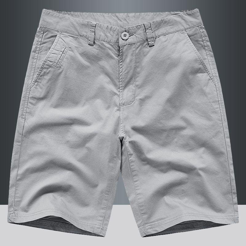 Lightweight Elastic Waist Beach Shorts for Men