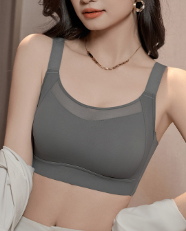 Full Cup Wireless Adjustable Support Bra