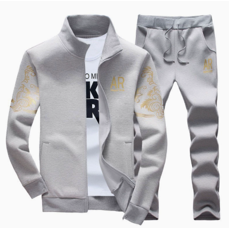 Slim Fit Sportswear Set for Men