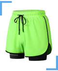 Layered Style Sports Basketball Shorts for Men