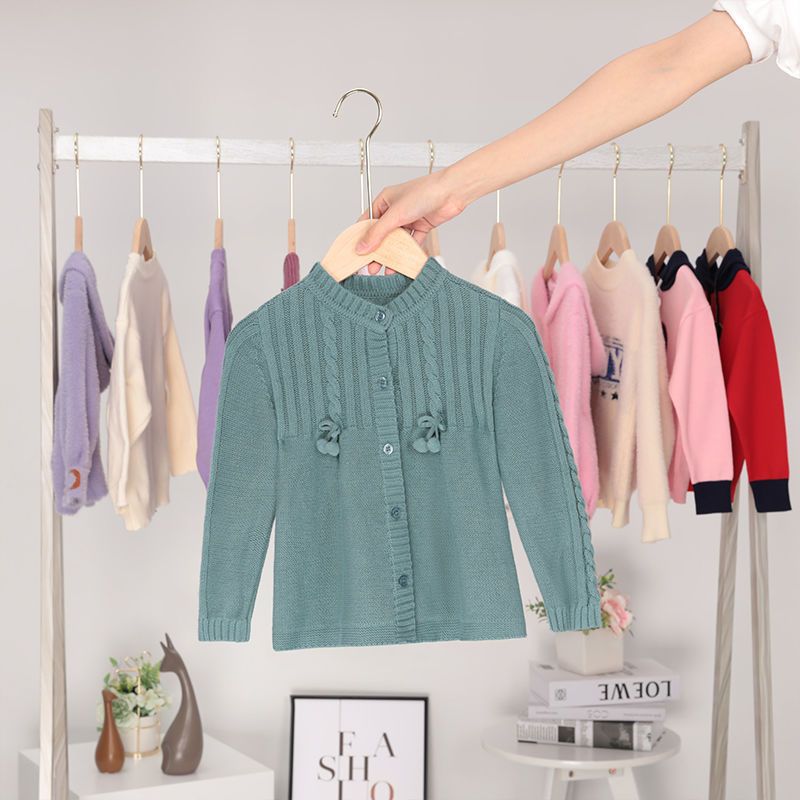 Little Girls Knit Cardigan Sweater
