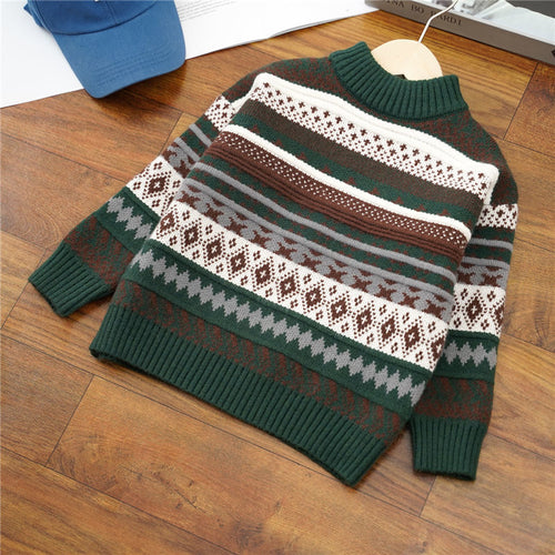 Boys Warm Pullover Sweater